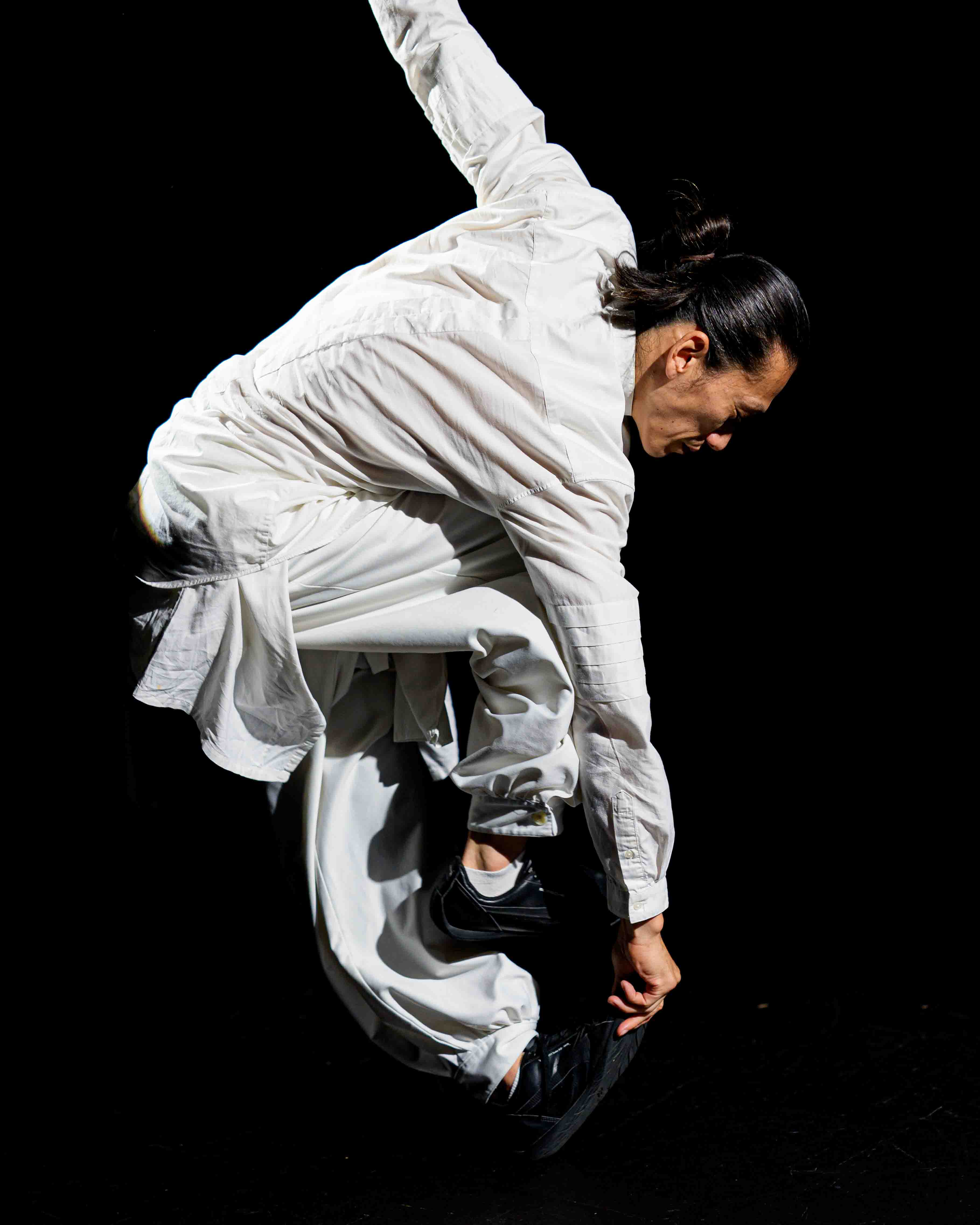 breakdancer Issue Park beim Foto-Workshop am IPFO in Olten